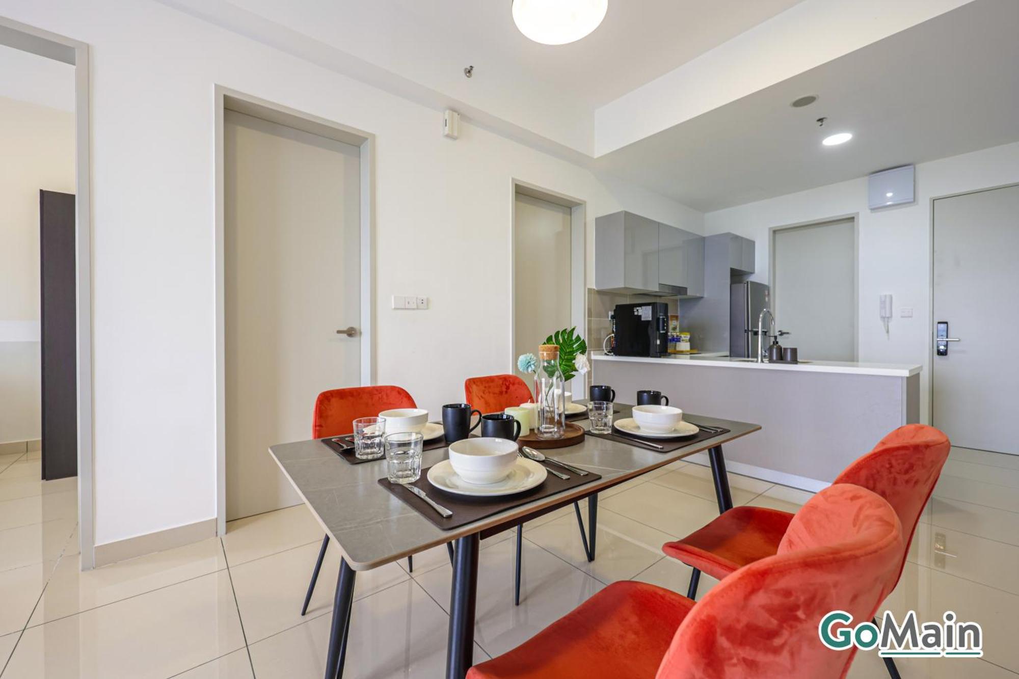 Suitable For Long For 2-4 Trion Bukit Bintang Near Kl Klcc Apartemen